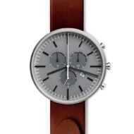 M42 PreciDrive chronograph watch in brushed steel - Image 9