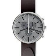 M42 PreciDrive chronograph watch in brushed steel - Image 3