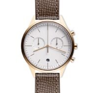 C39 Women’s chronograph watch in PVD satin gold - Image 12