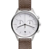 C39 Women’s chronograph watch in polished steel - Image 12