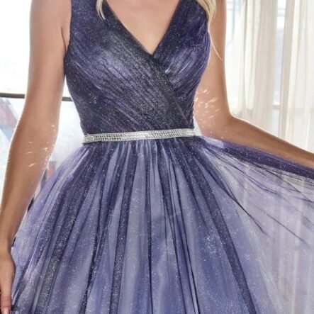 Women's Dresses Deep V Neck Vintage Gradient Evening Dress