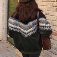 Women Retro Corduroy Patchwork Fleece Jacket Coat - Image 3